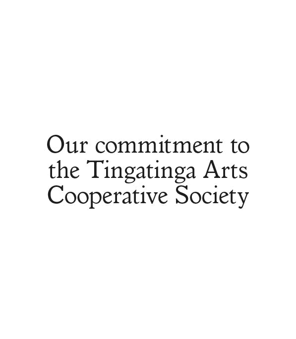 our commitment to the tingatinga arts cooperative society