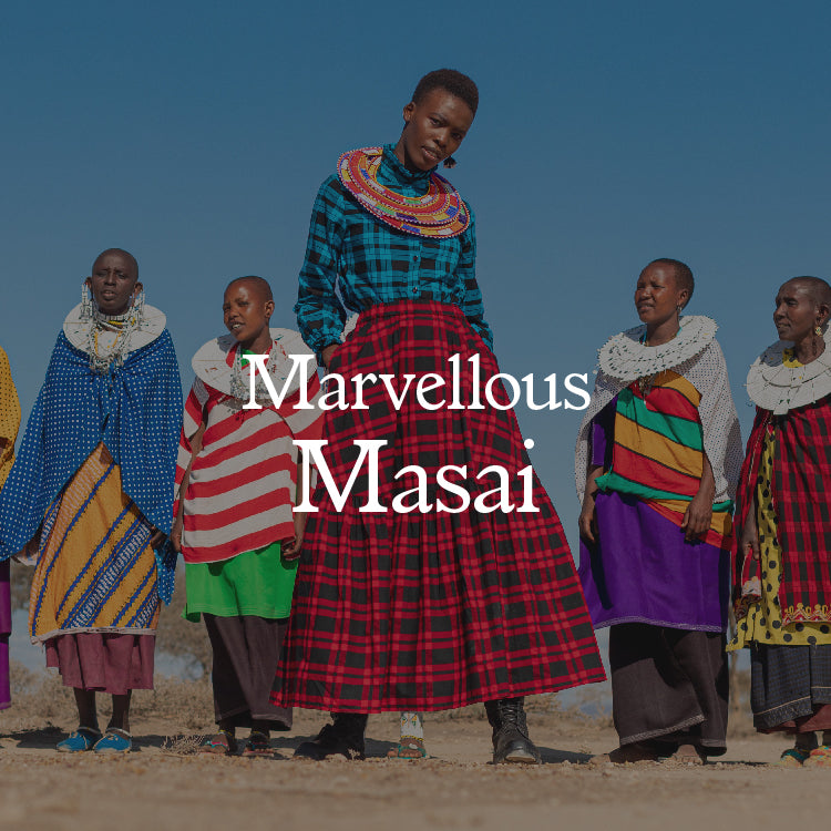 Marvellous Maasai tribe wearing maasai shuka fabrics