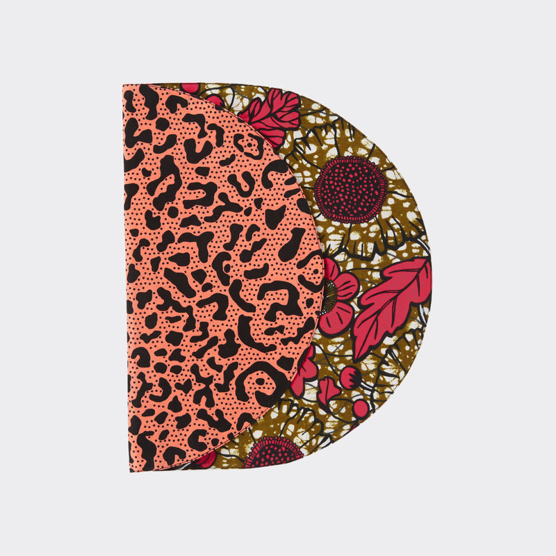 Double-sided Place Mat in Wax Pink Savannah