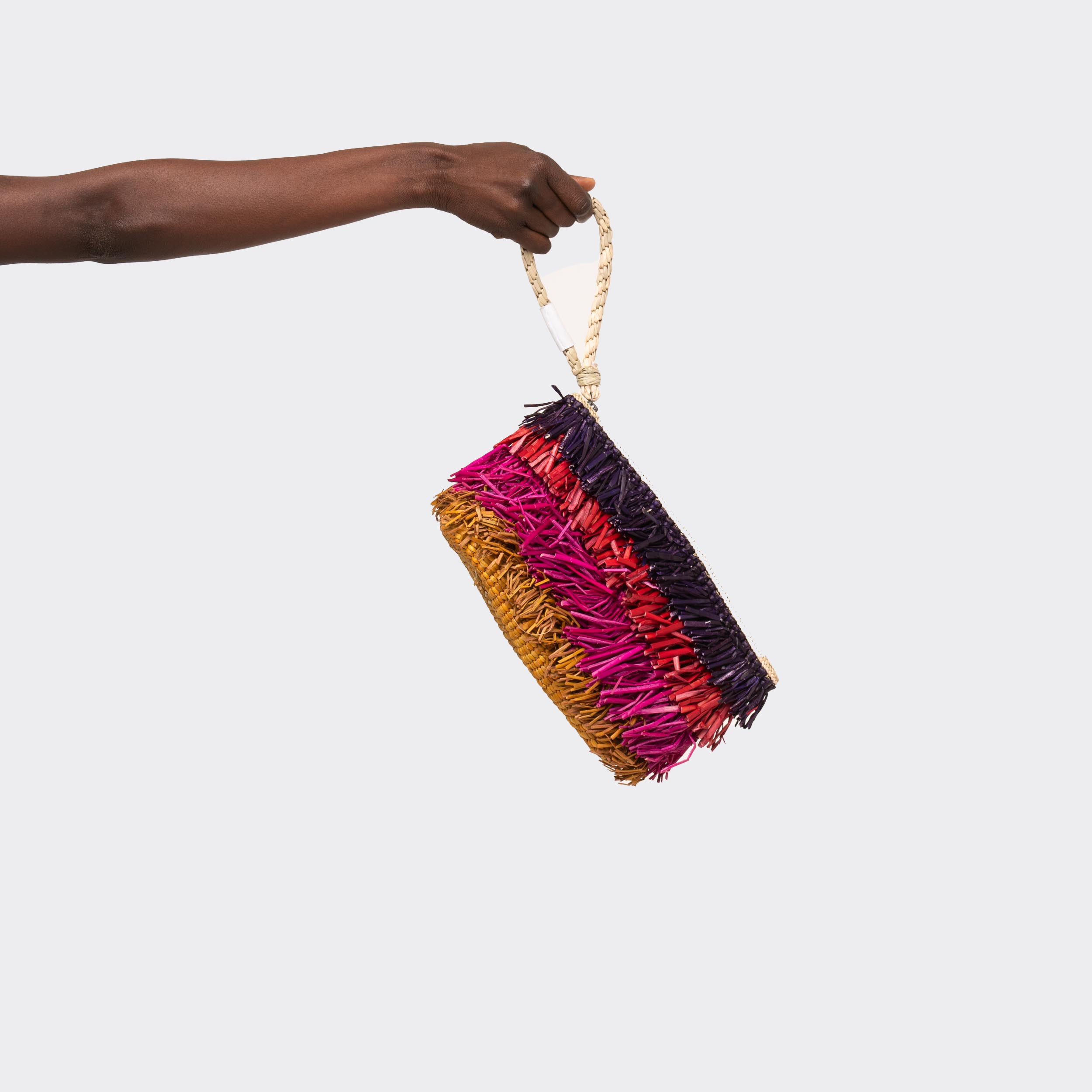Pouch Bag with fringes