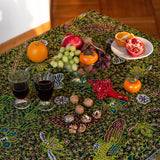 Tablecloth in Wax Winter Garden
