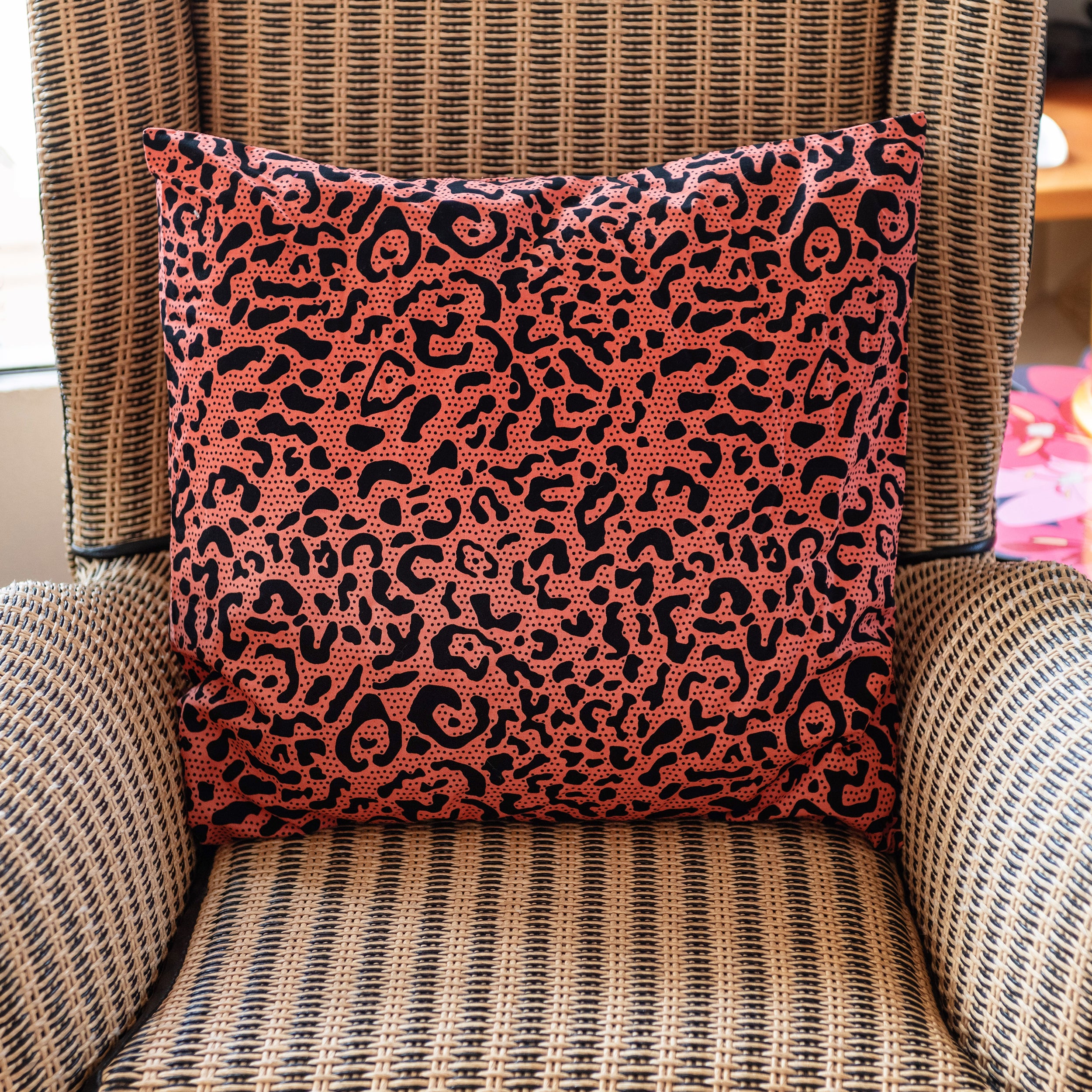 Pillowcase in Wax Pink Savannah