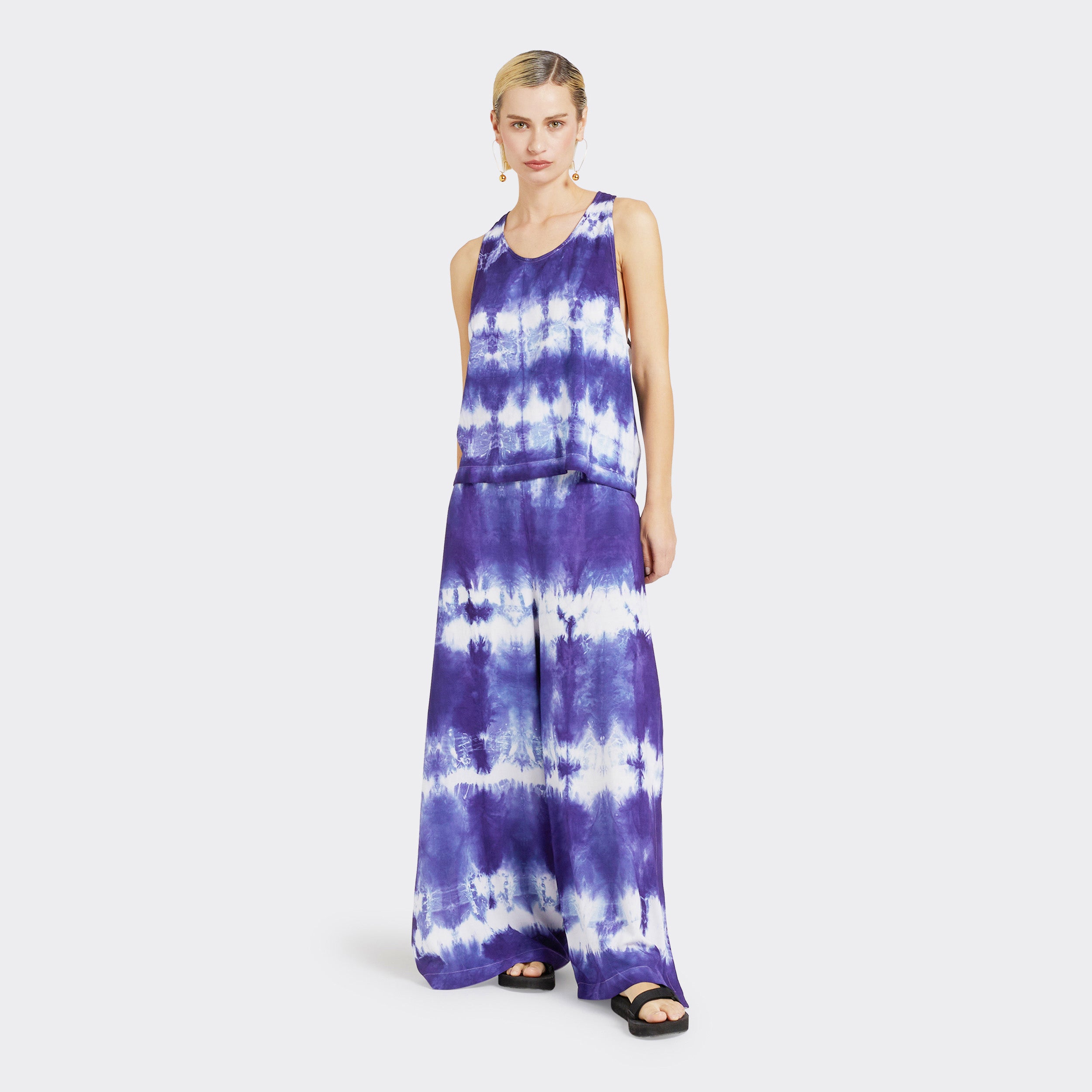 Total look Tie Dye Soft Blue