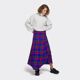 Wrap Skirt in Maasai Shuka Neon Retrò