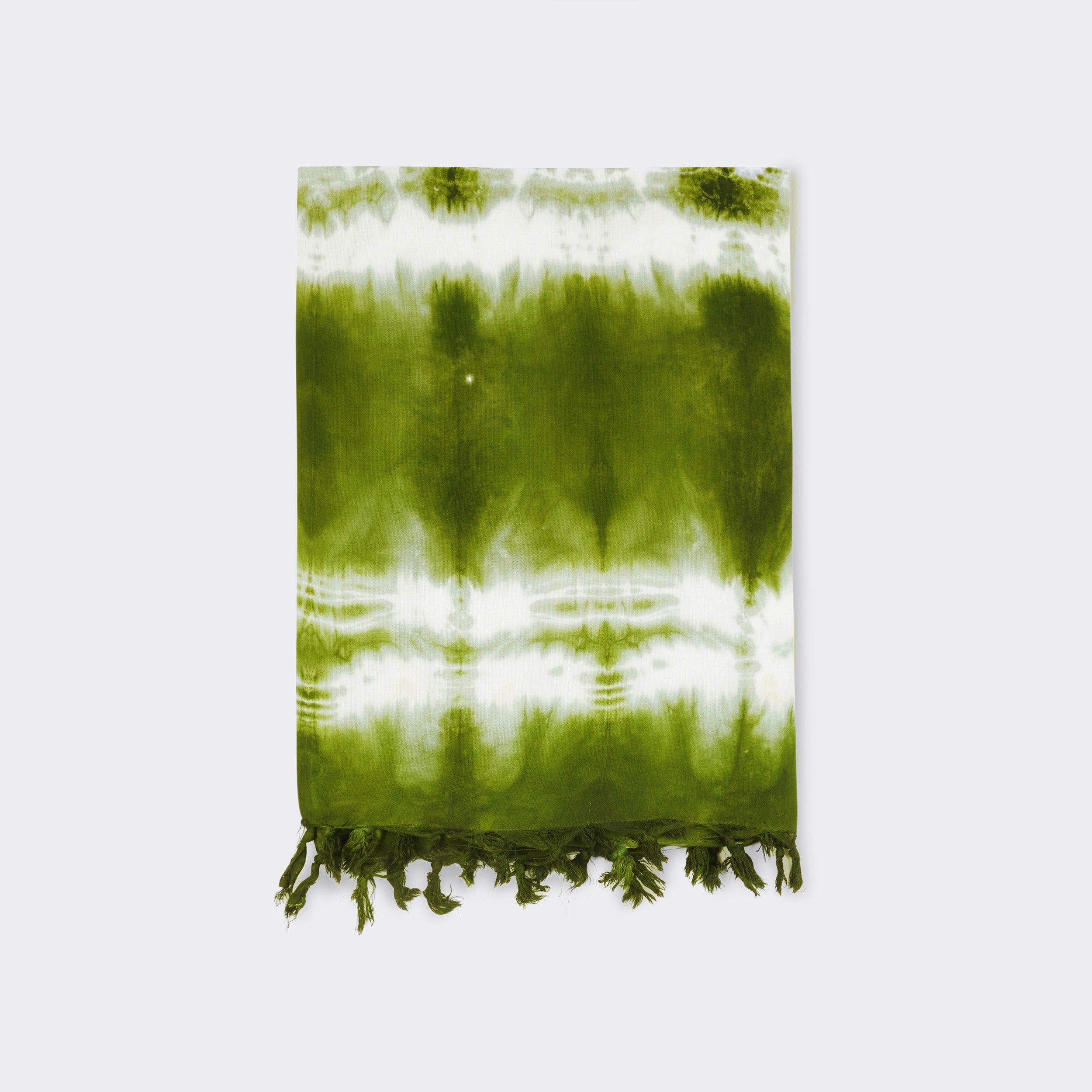Still life: Pareo in Tie Dye Intense Green.