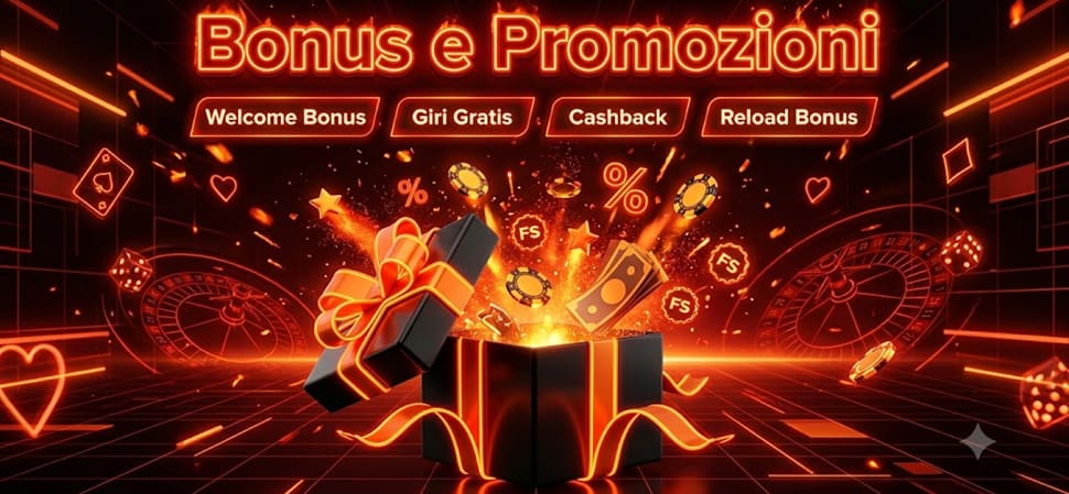 bonus dei casino non AAMS